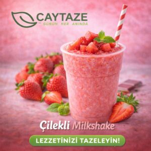 Çilekli Milkshake