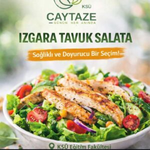 Özel Soslu Izgara Tavuk Salata