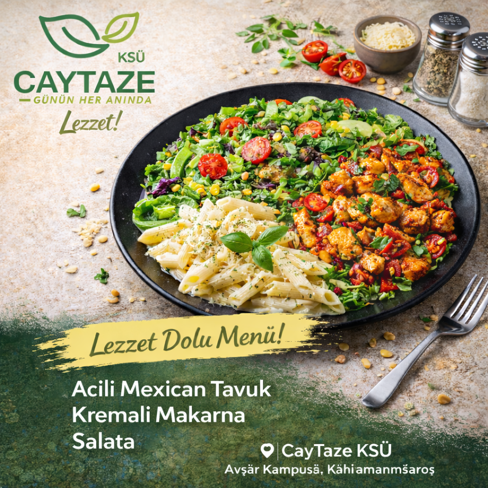 Acılı Tavuk Menü