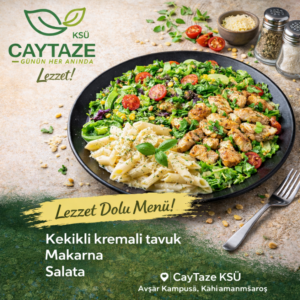 Kekikli Tavuk Menü