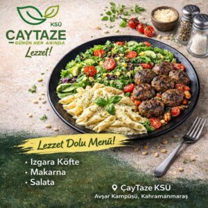 Izgara Köfte Menü